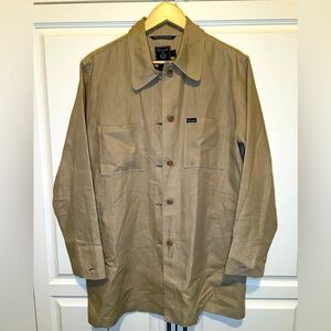 *NWOT* Facconable Linen Overshirt Beige S